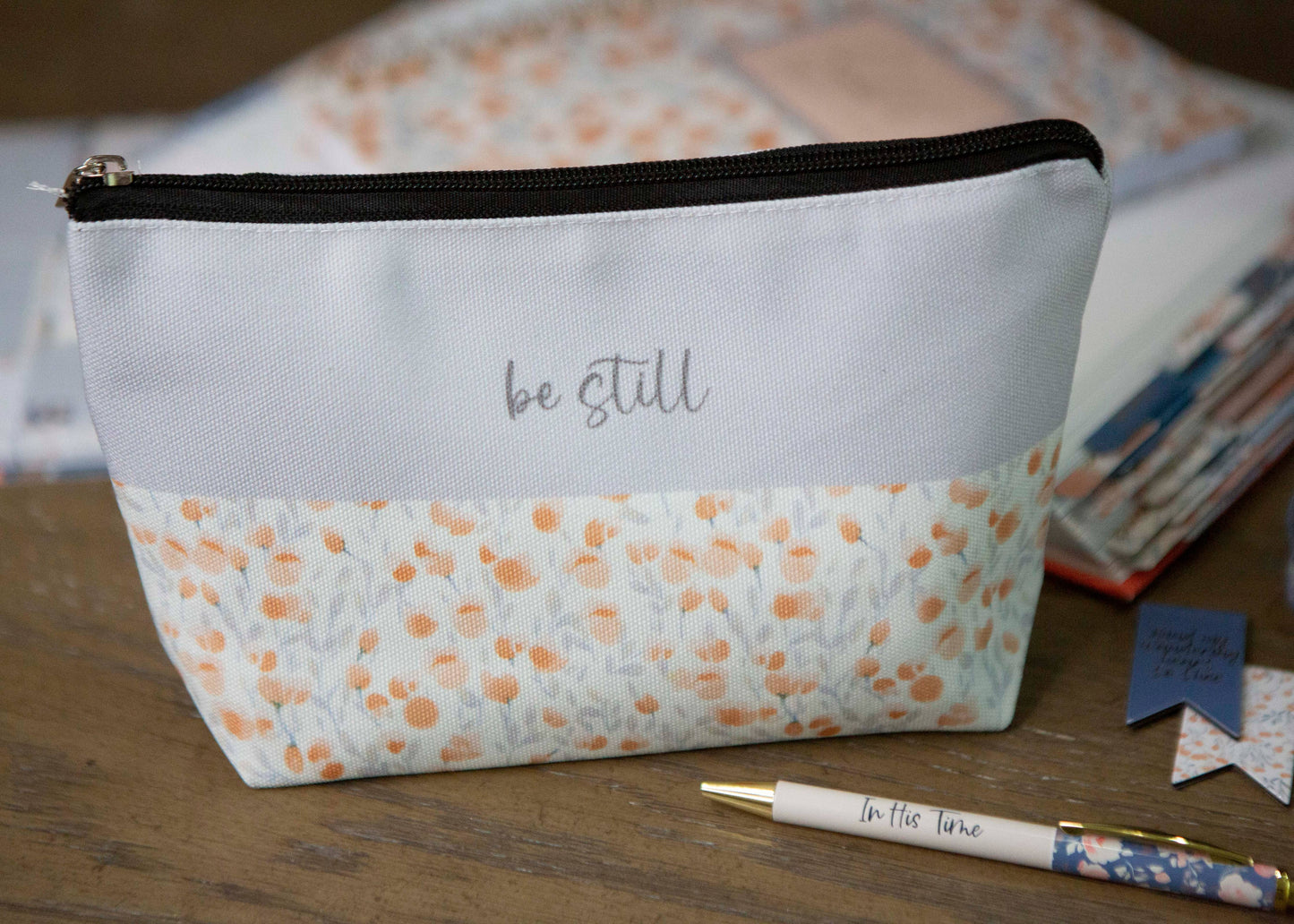 Be Still Bible Pencil Case | Bible Pencil Bag