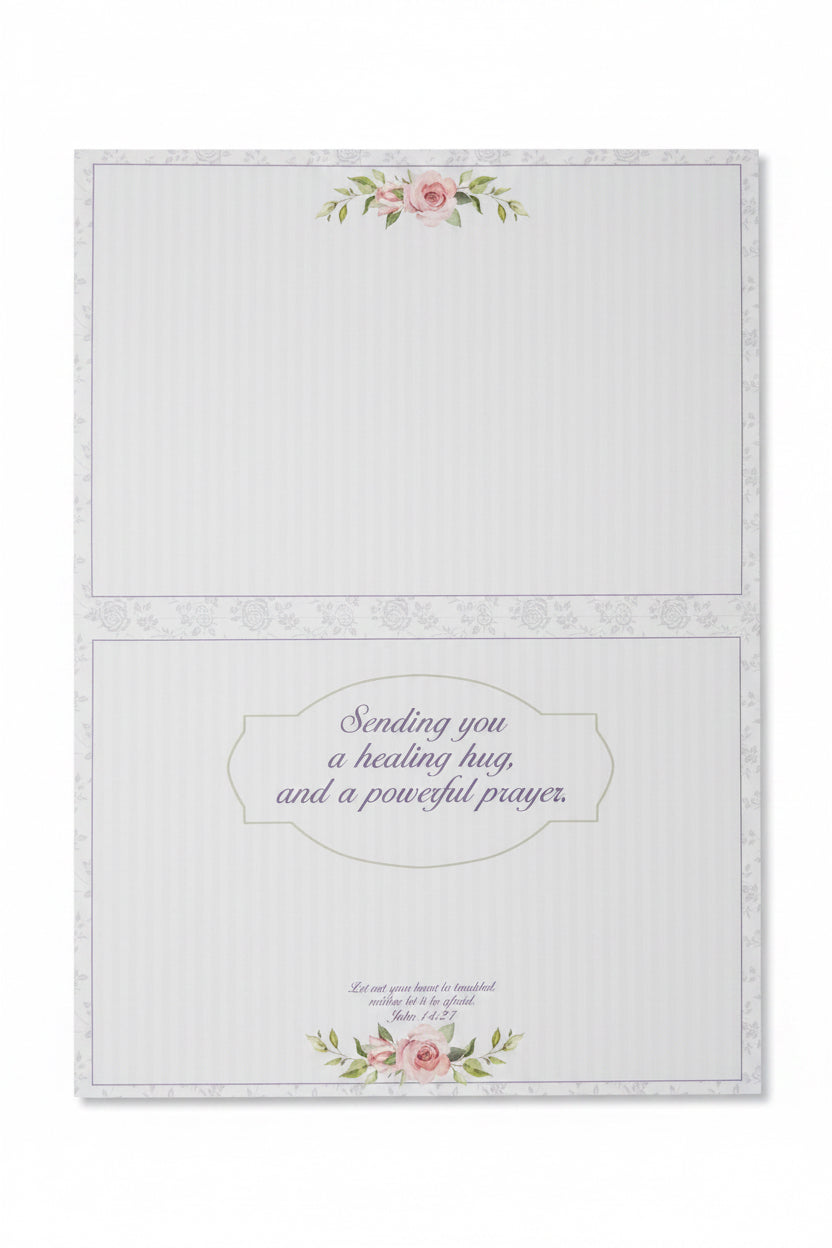 Single Card with envelope: Get Well Soon