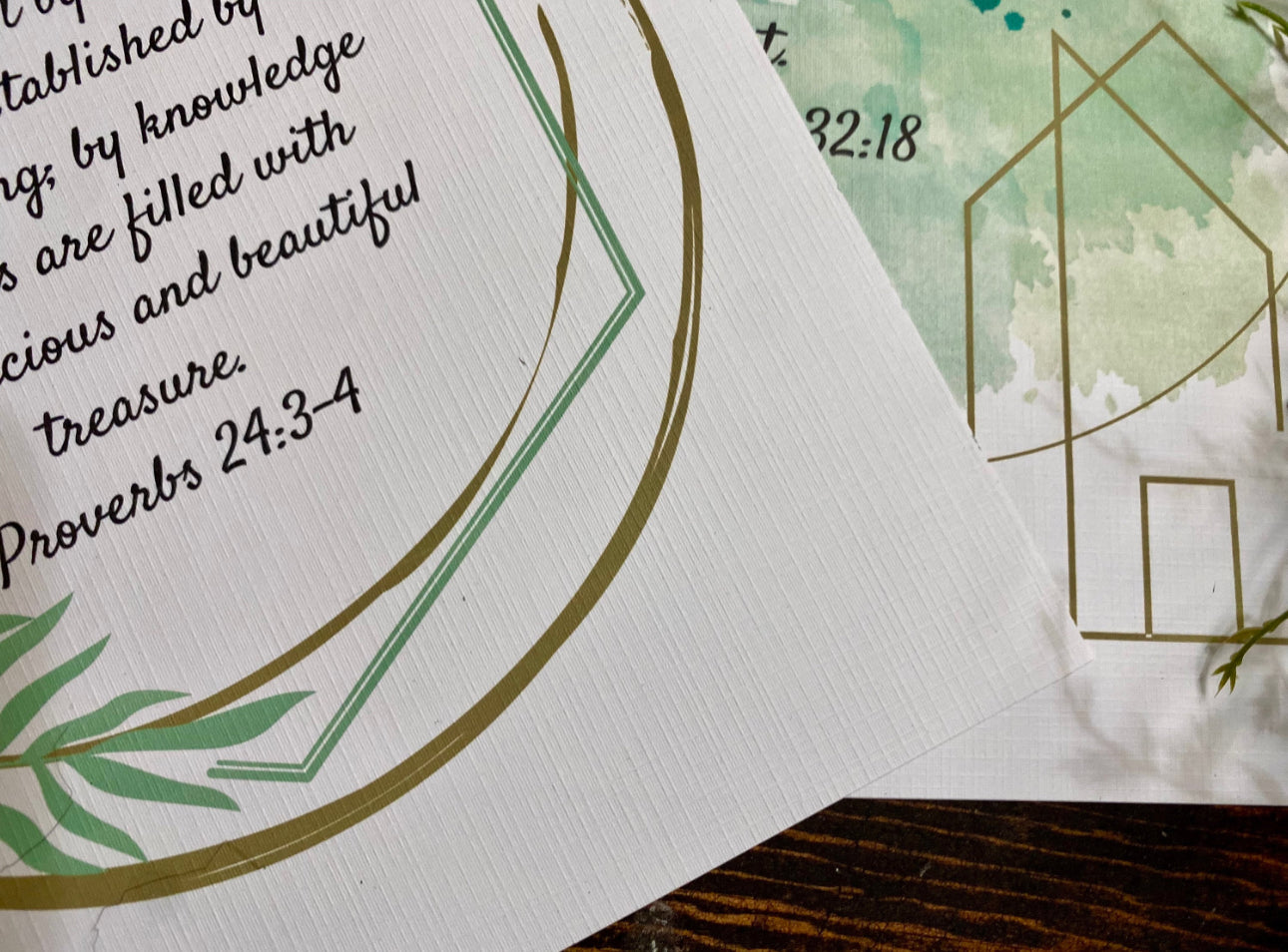 Cherished Home 8 x 10 Wall/Table Art