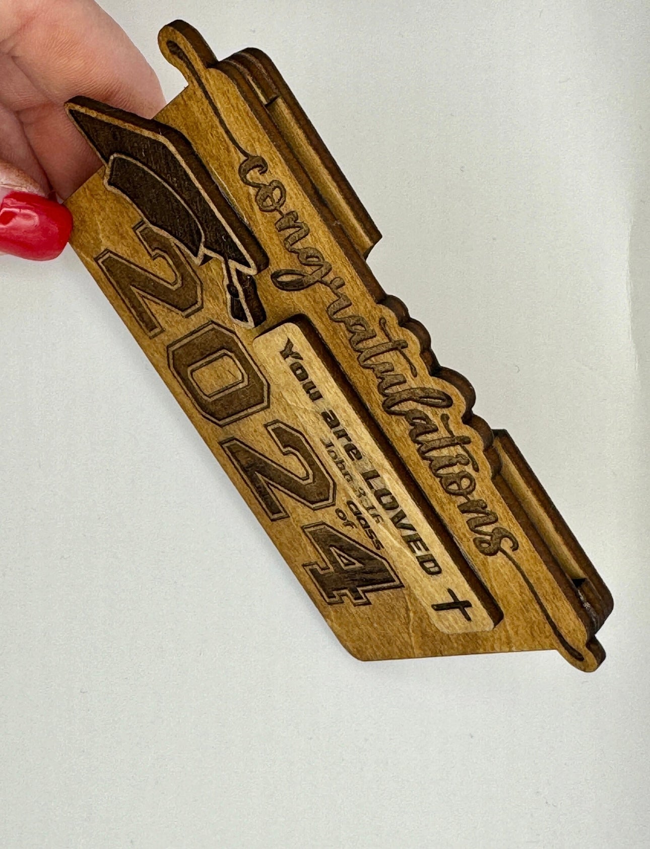 Custom Graduation Gift Card Holder