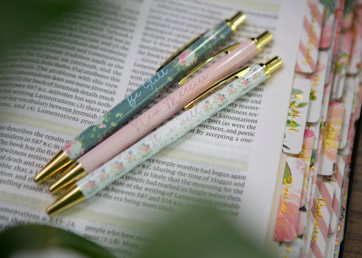 Be Still Bible Study Pens | Christian Pen Set