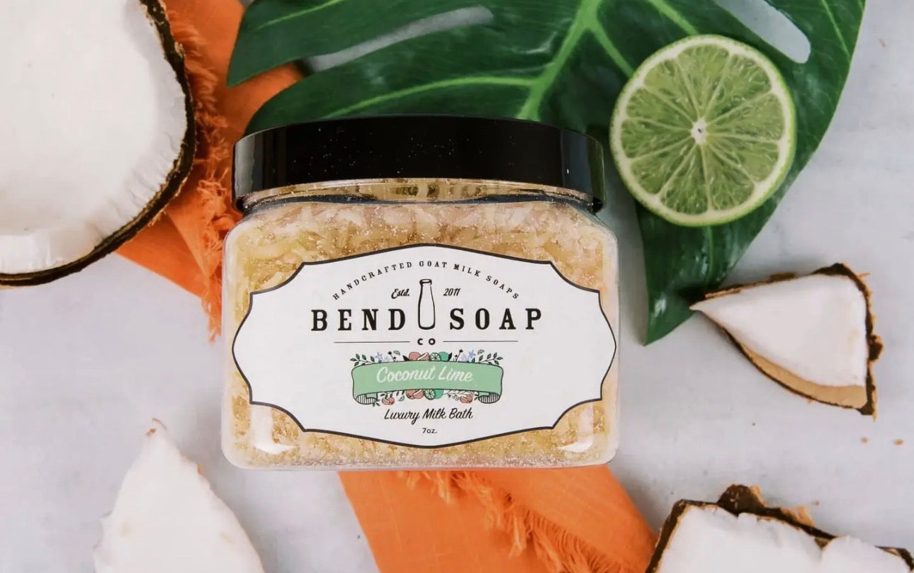 Coconut Lime Goat Milk Soap