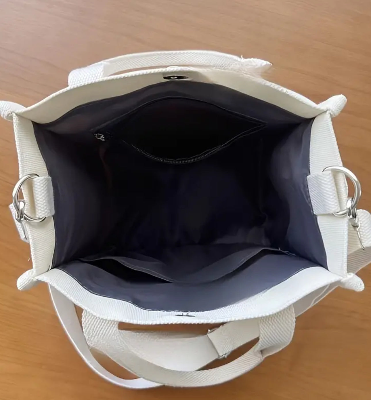 Minimalist Solid Color Square Satchel Bag