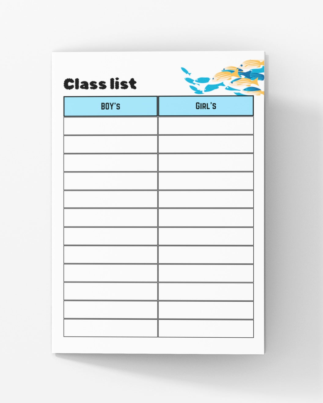 Personalized Under The Sea Teacher Planner