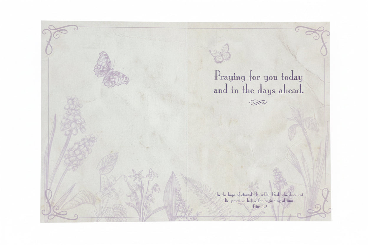 Single Card with envelope: With Deepest Sympathy
