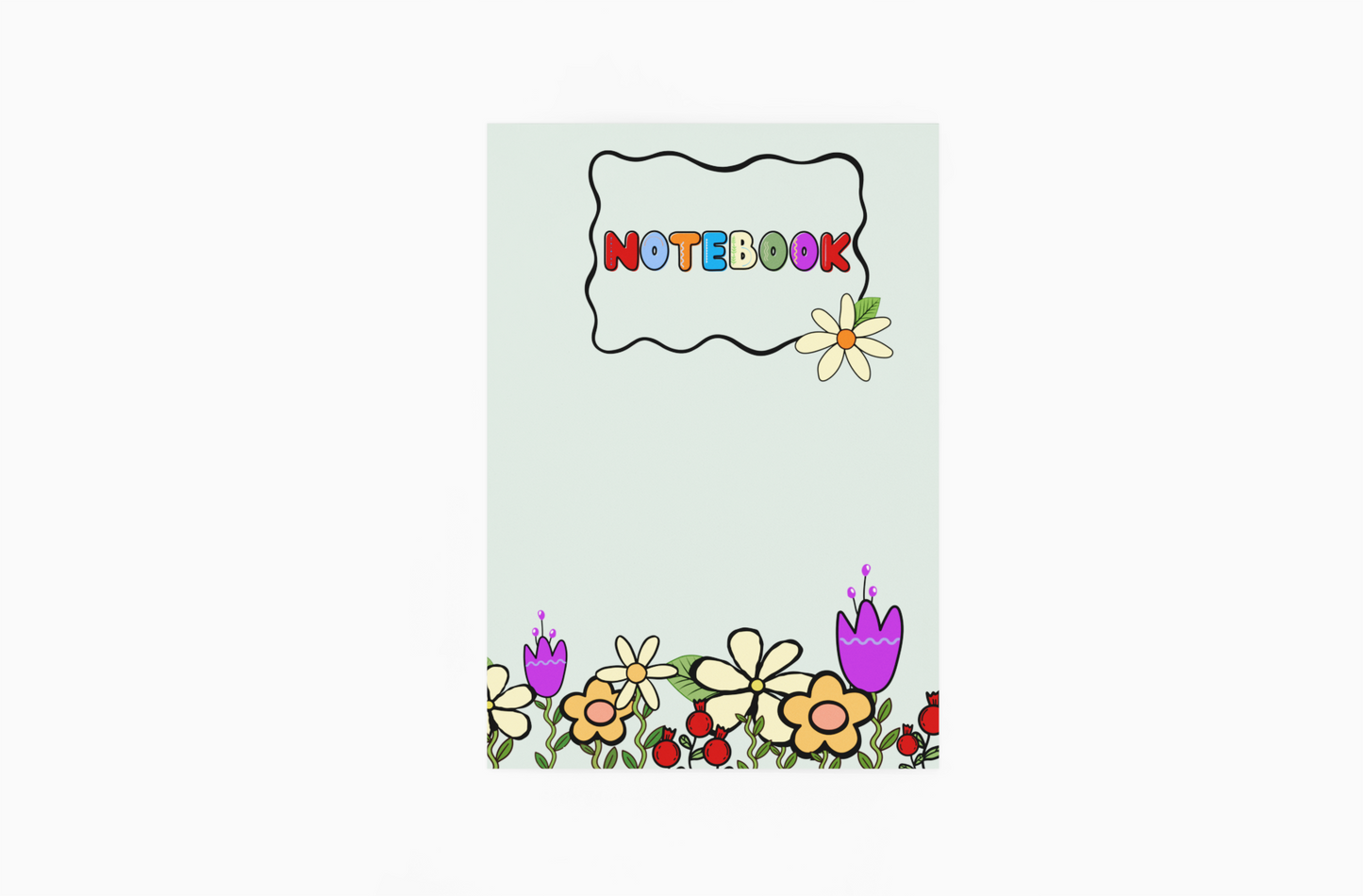 Beautiful Flower Cutomized Notebook