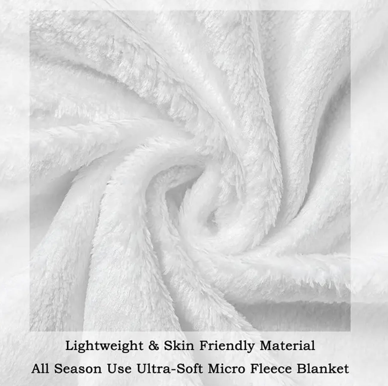 American Flag Lightweight Fleece Blanket