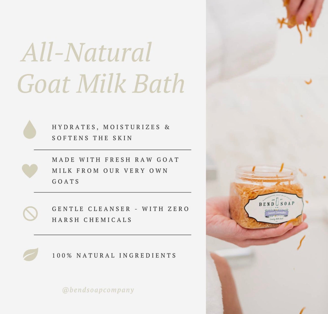 Bend Soap Lavender Blossom Milk Bath