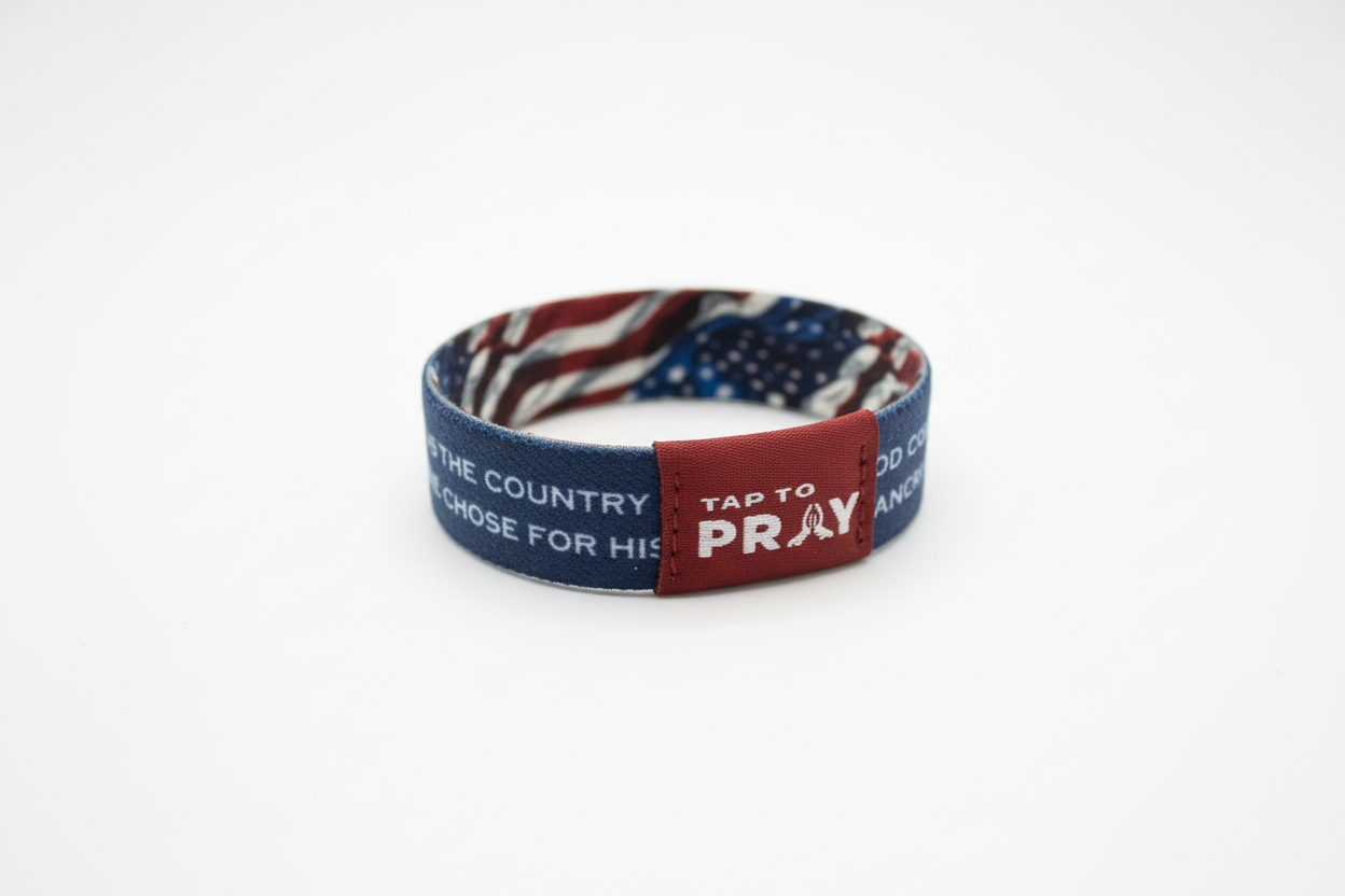 Versible—Tap To Pray Wristband - Helps support the Tim Tebow Foundation which helps prevent, rescue and restore victims of human trafficking!