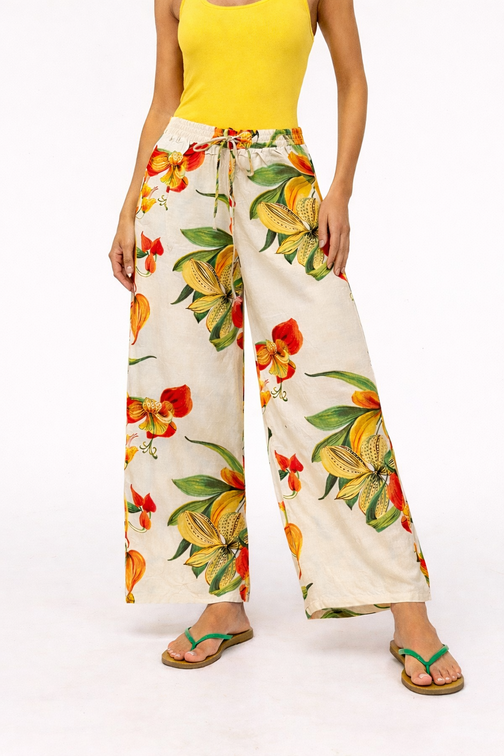 Linque Flower Wide Leg Pant