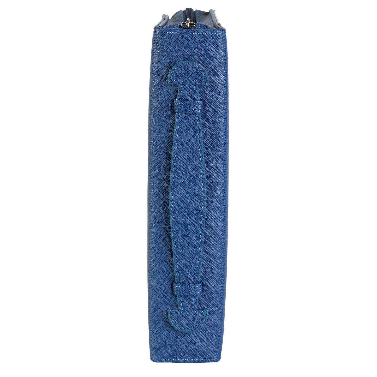 White Dove Bible Cover It is well Blue XL