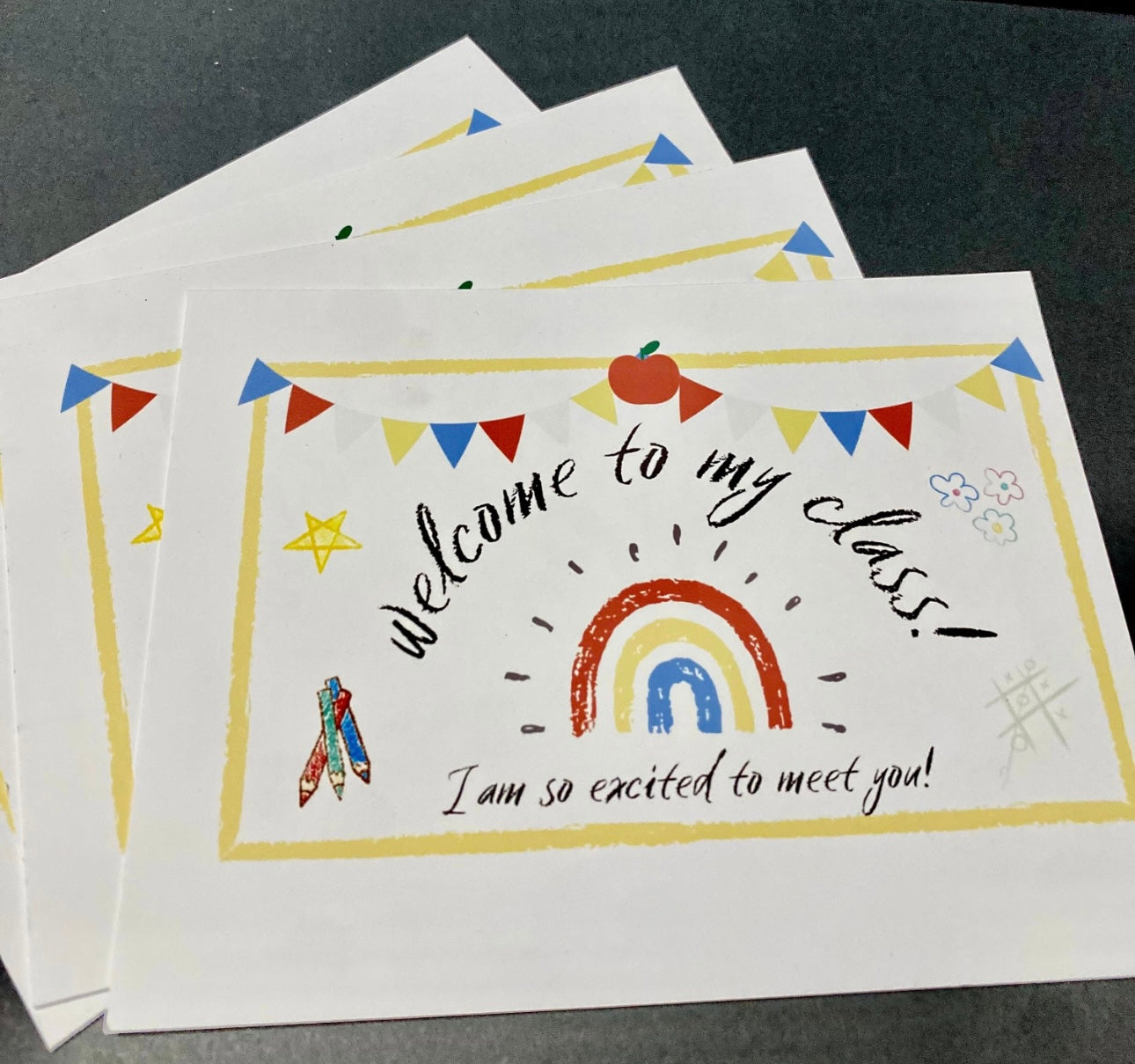 Welcome To My Class Personalizable PostCard