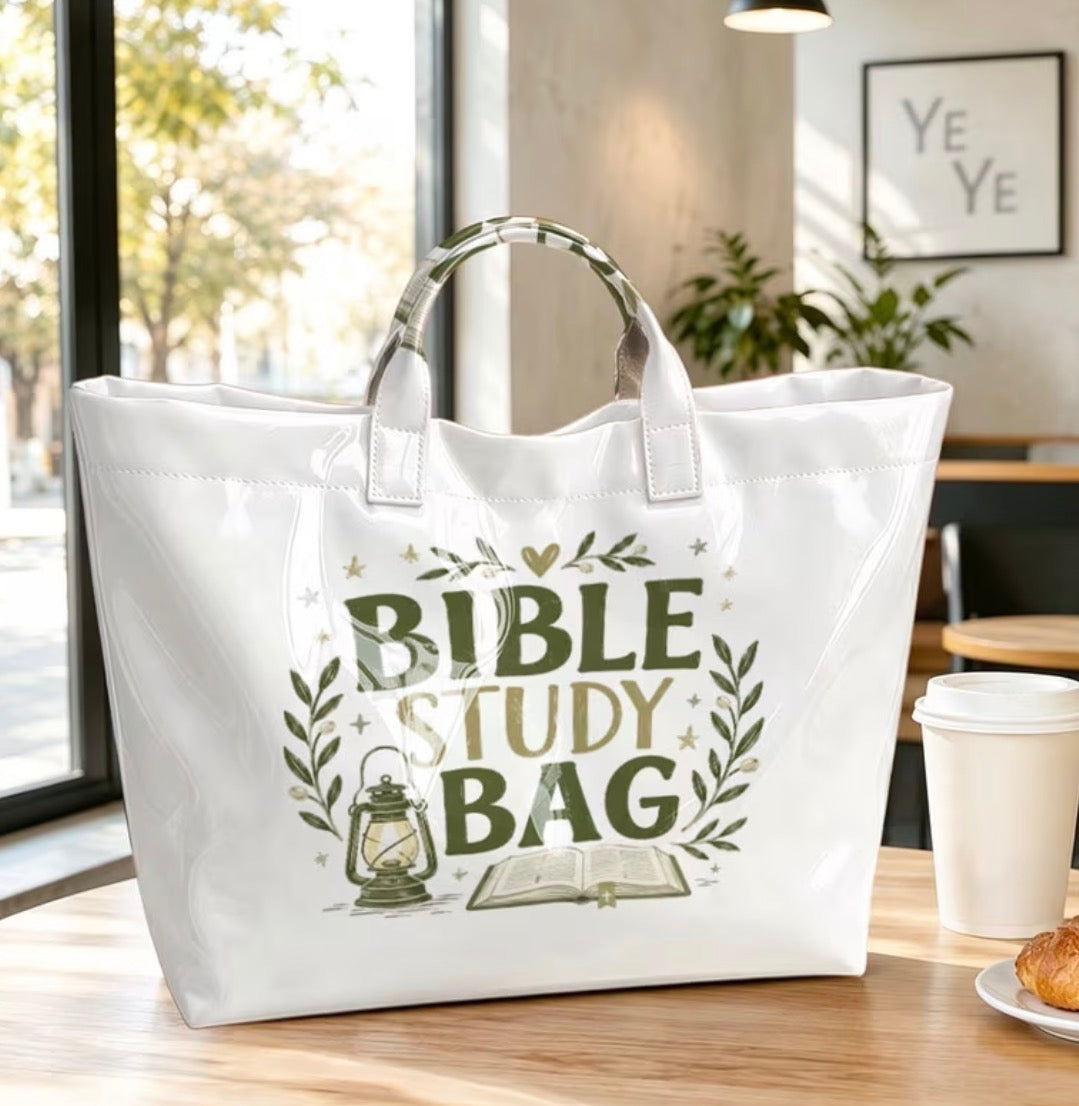 Bible Study Tote Bag/Handbag Large Capacity Ladies Handbag