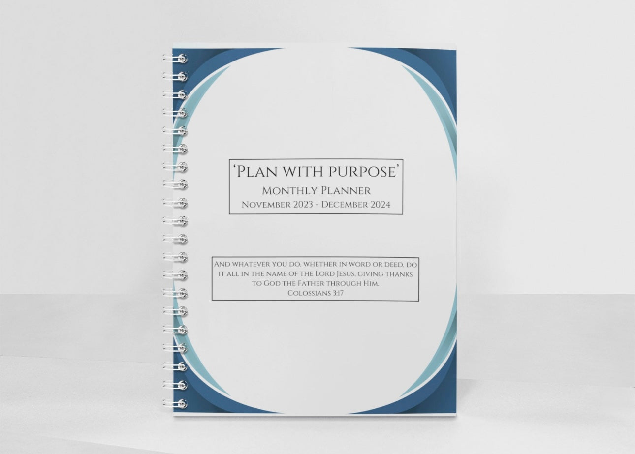 Plan with a Purpose Monthly Planner