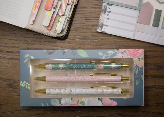 Be Still Bible Study Pens | Christian Pen Set
