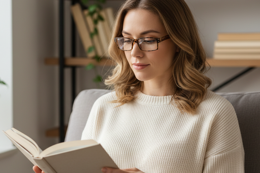 Mens or Women’s Readers Glasses Woodlike Readers
