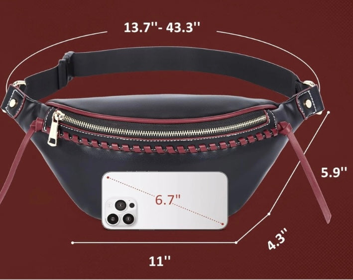 Beautiful Faux Leather Crossover/Belt Bag