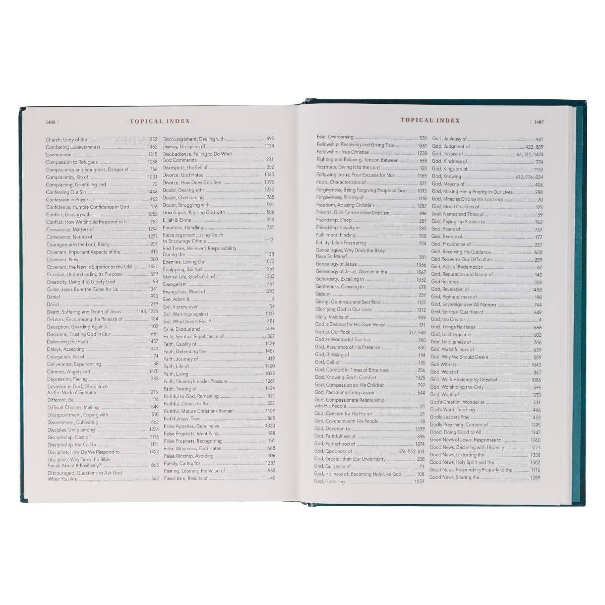 NLT, The Spiritual Growth Bible Hardcover, Teal