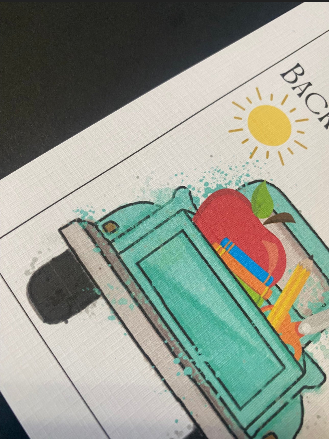 Back To School Personalizable Postcards