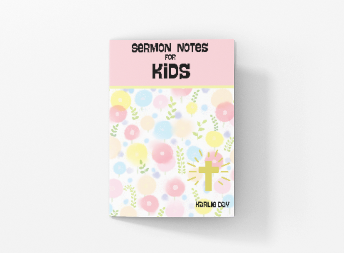Sermon Notes Notebook For Kids Church Notebook Gift for Bible Study Notebook for Girls Note Taking for Christian Young Ladies