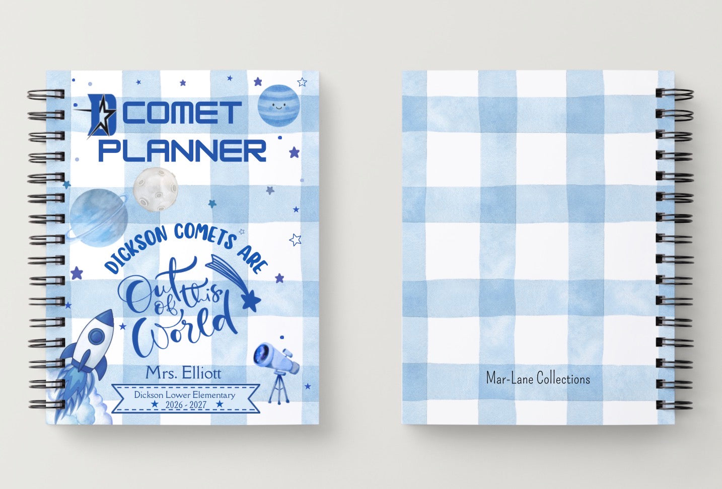 Personalized Out of this World Planner for Teachers