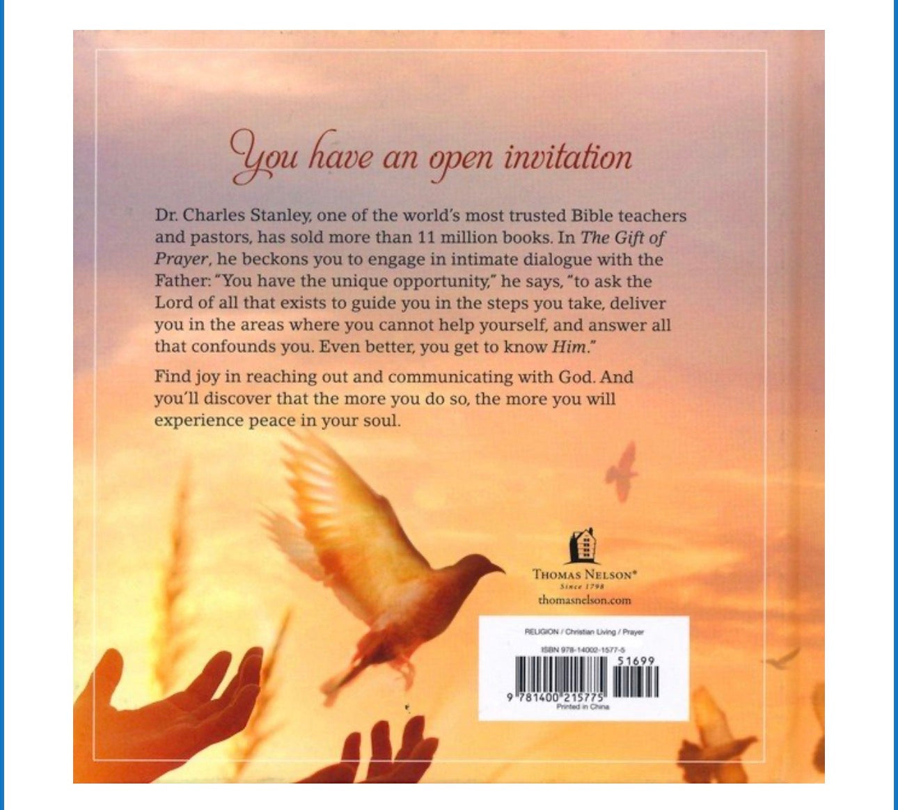 The Gift of Prayer
BY: CHARLES F. STANLEY
