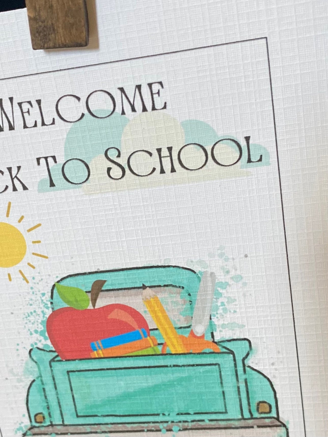 Back To School Personalizable Postcards
