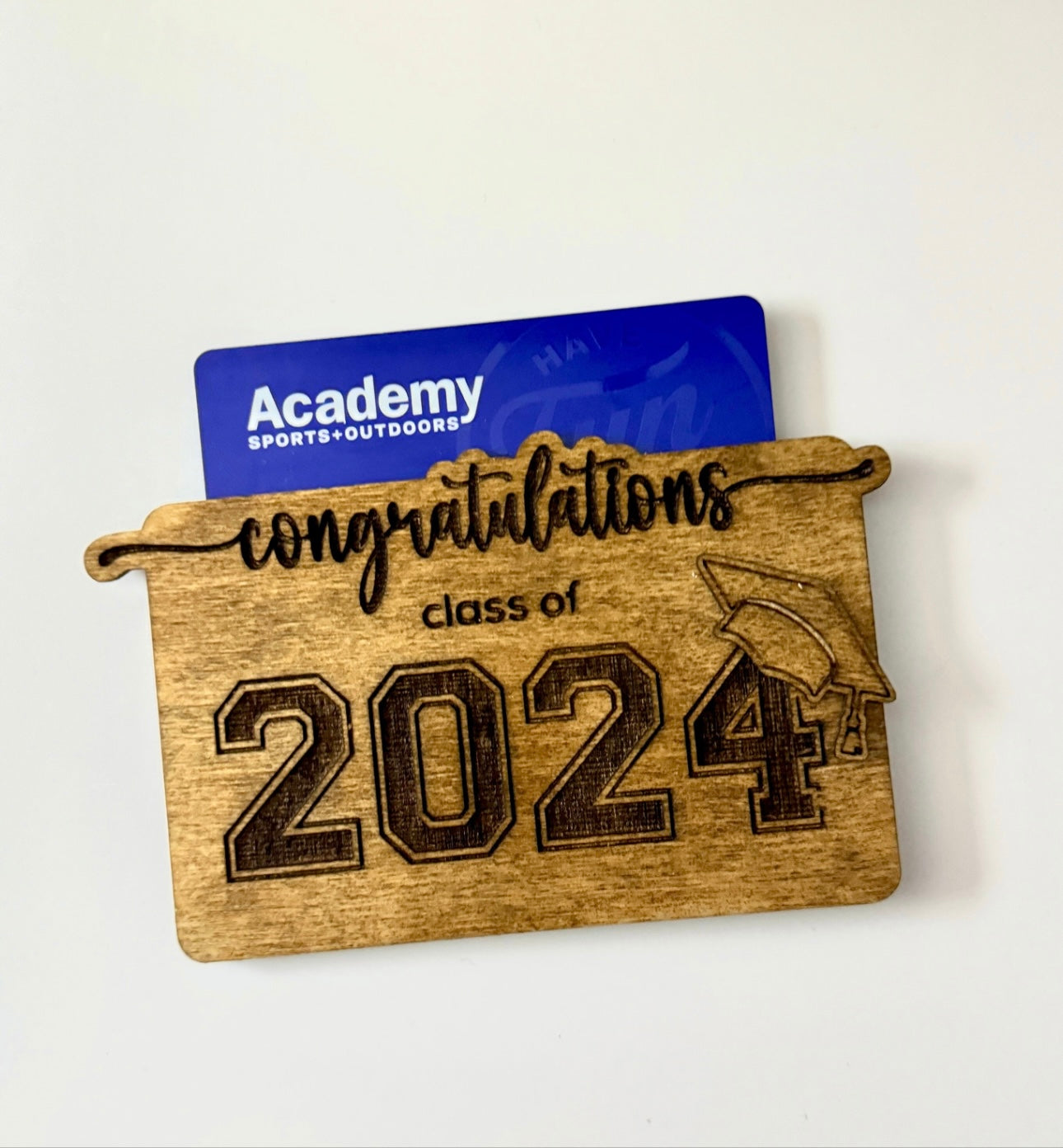 Custom Graduation Gift Card Holder