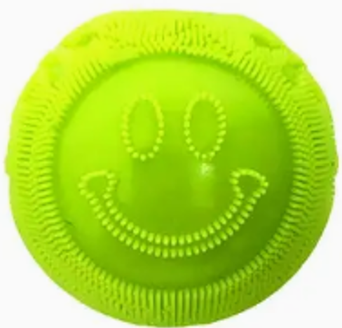 HAPPY VIBES FUZZY BALL SQUISHY