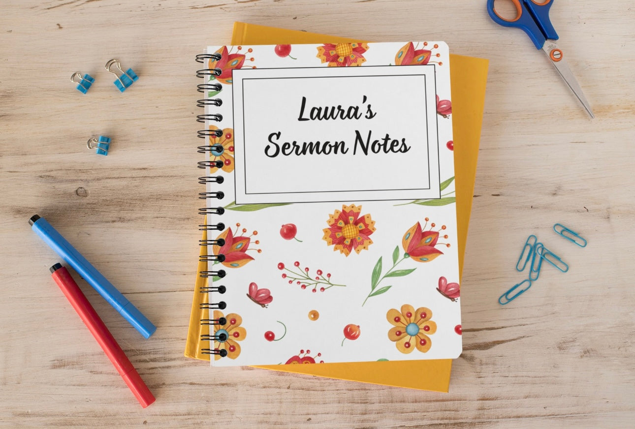 Sermon Notes Notebook