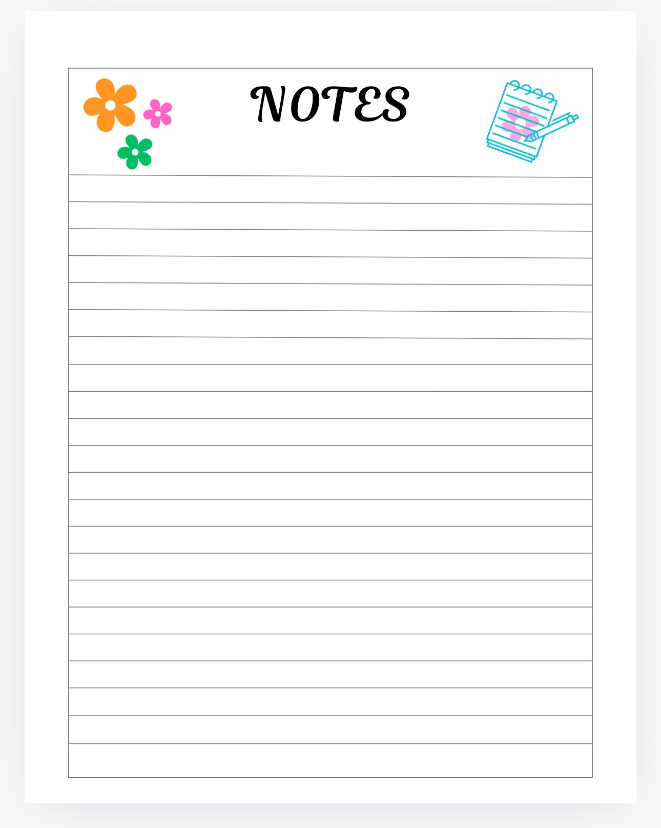 Power~To~Flower Teacher Planner