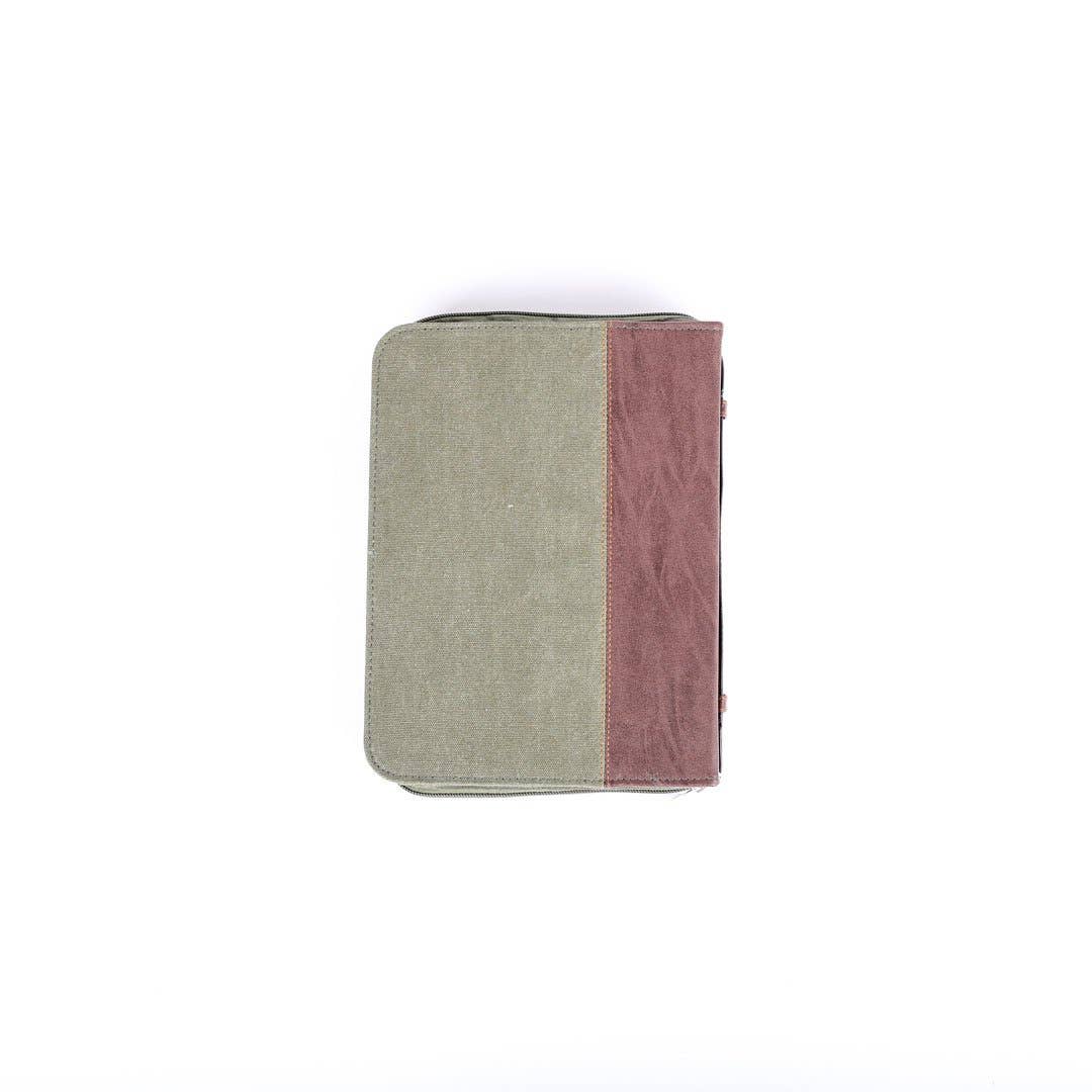 Bible Cover Imitation Leather  Explore, Seek, Find L