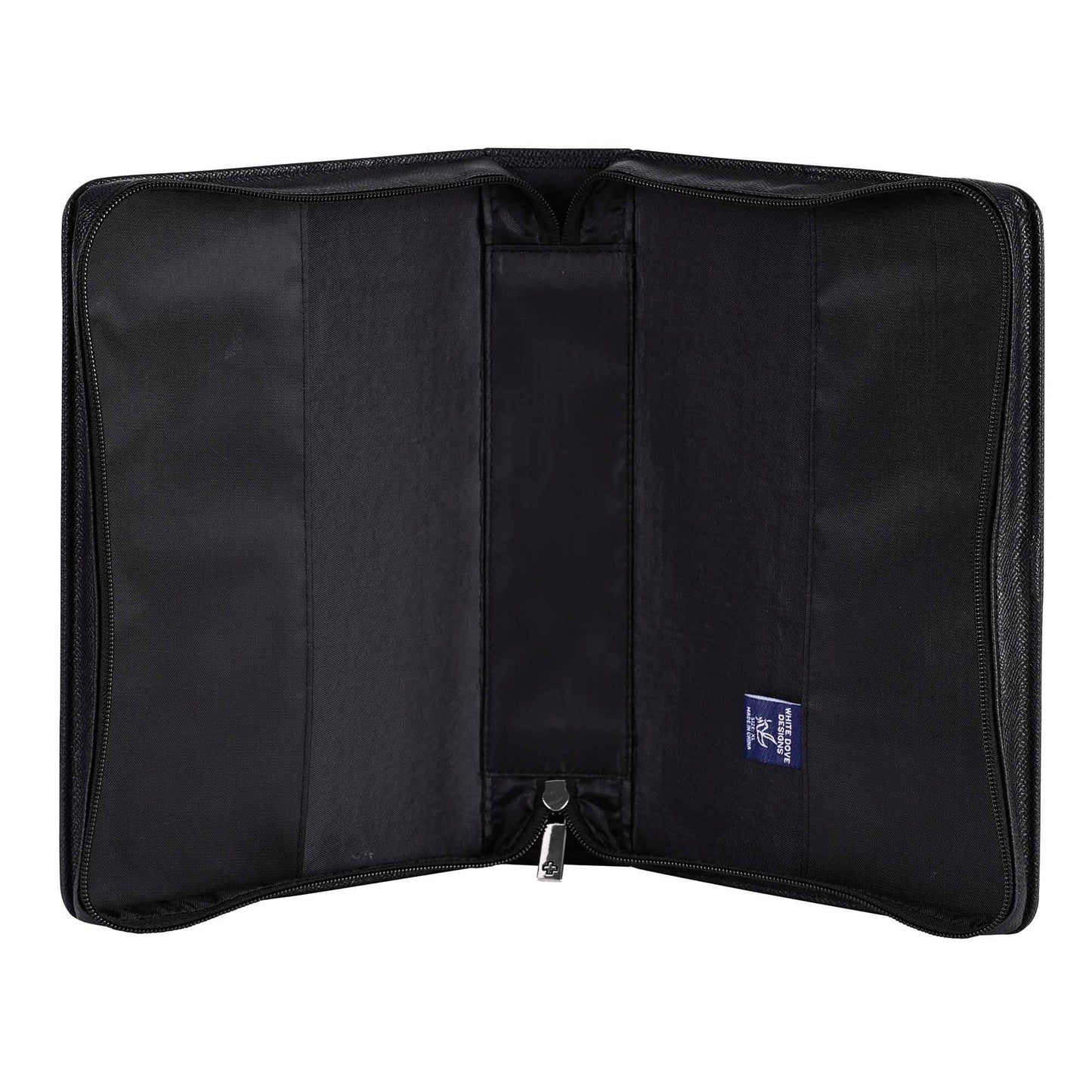 White Dove Bible Cover In Christ Alone Black XL