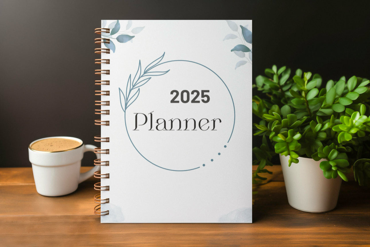 2025 Personalizable Yearly Planner, Monthly, Weekly  Planner for Gift for Mom Weekly Planner for Students Monthly Agenda Notebook for Dad