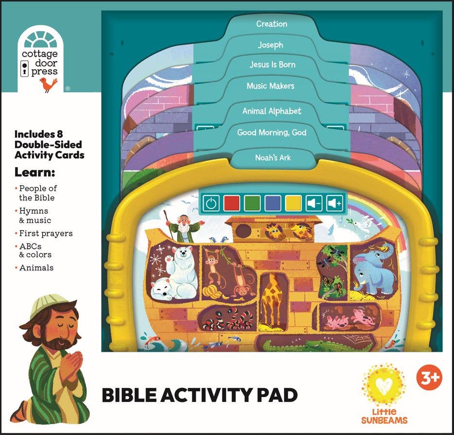 Bible Stories Early Learning Religious Activity Pad