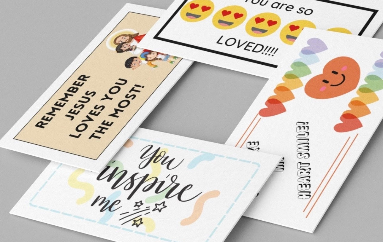 Lunch Letters Lunch Box Note Cards
