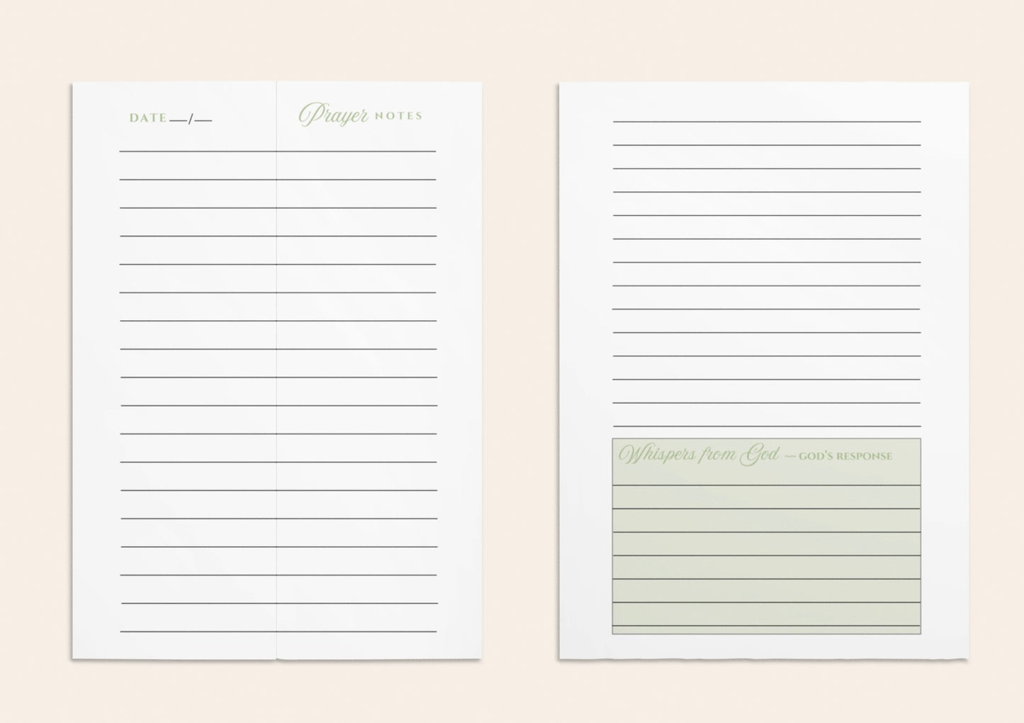 Letters to God Prayer Journal