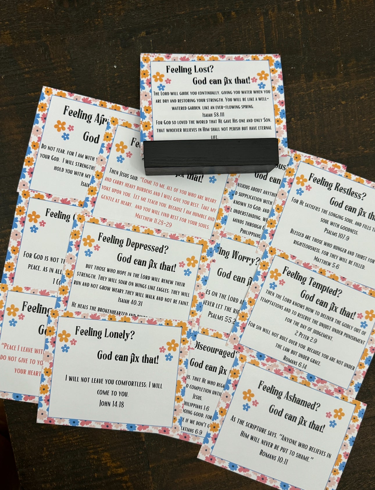 Got Feelings? Scripture Card Set