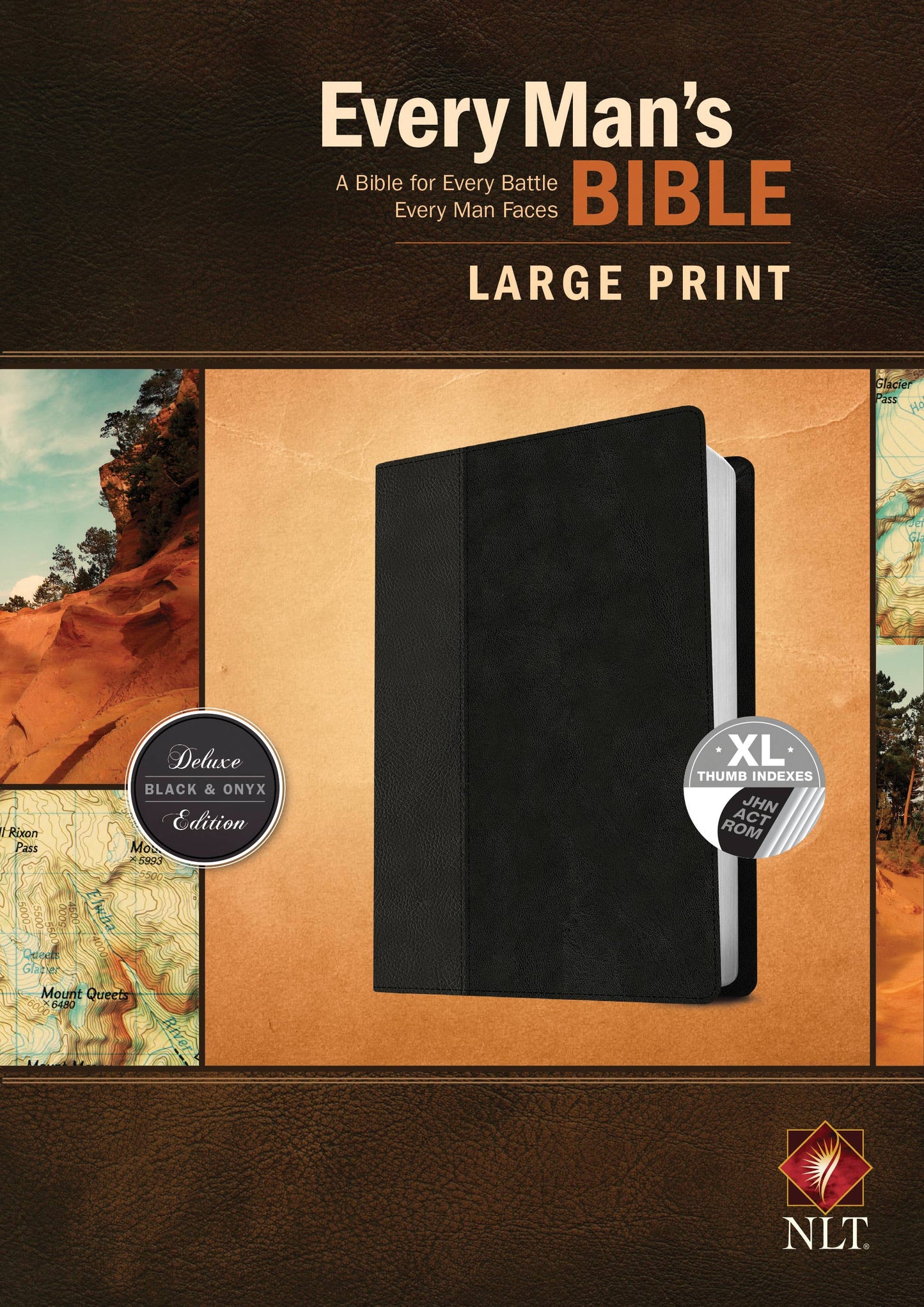 Every Man's Bible NLT, Large Print