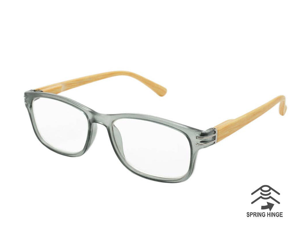 Reading Glasses Mens Womens Wood Tone