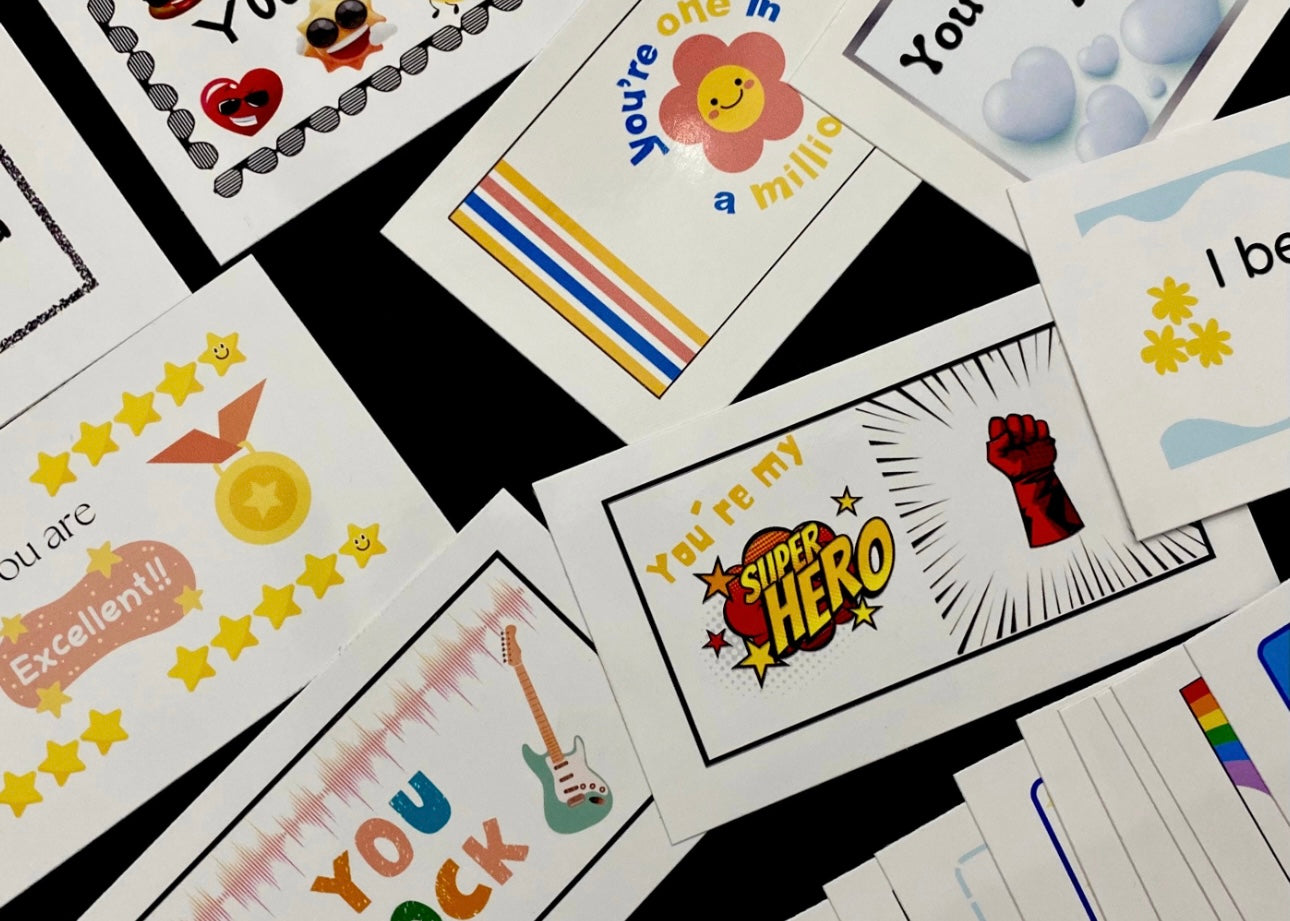Lunch Letters Lunch Box Note Cards
