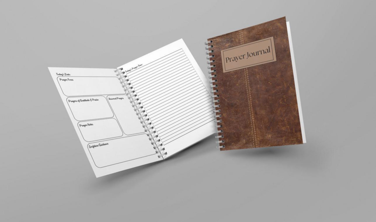Journal Personalized Prayer Book Gift Christian Spiral Notebook Gratitude Journal Faith Based Gift Scripture Journal Prayer Notebook For Her