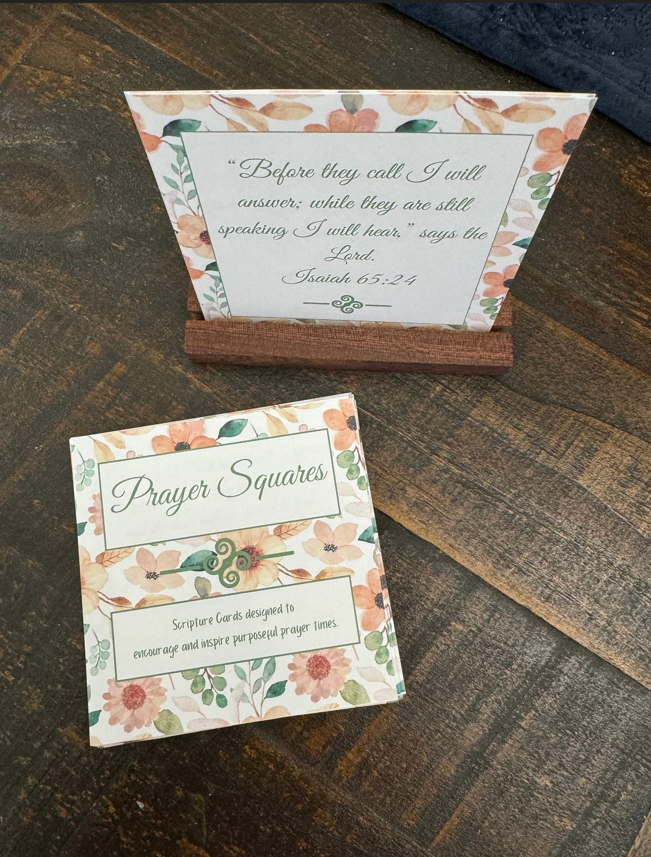 Prayer Bundle - Journal & Scripture Cards plus Free Matching Notebook and Free Personalization!!