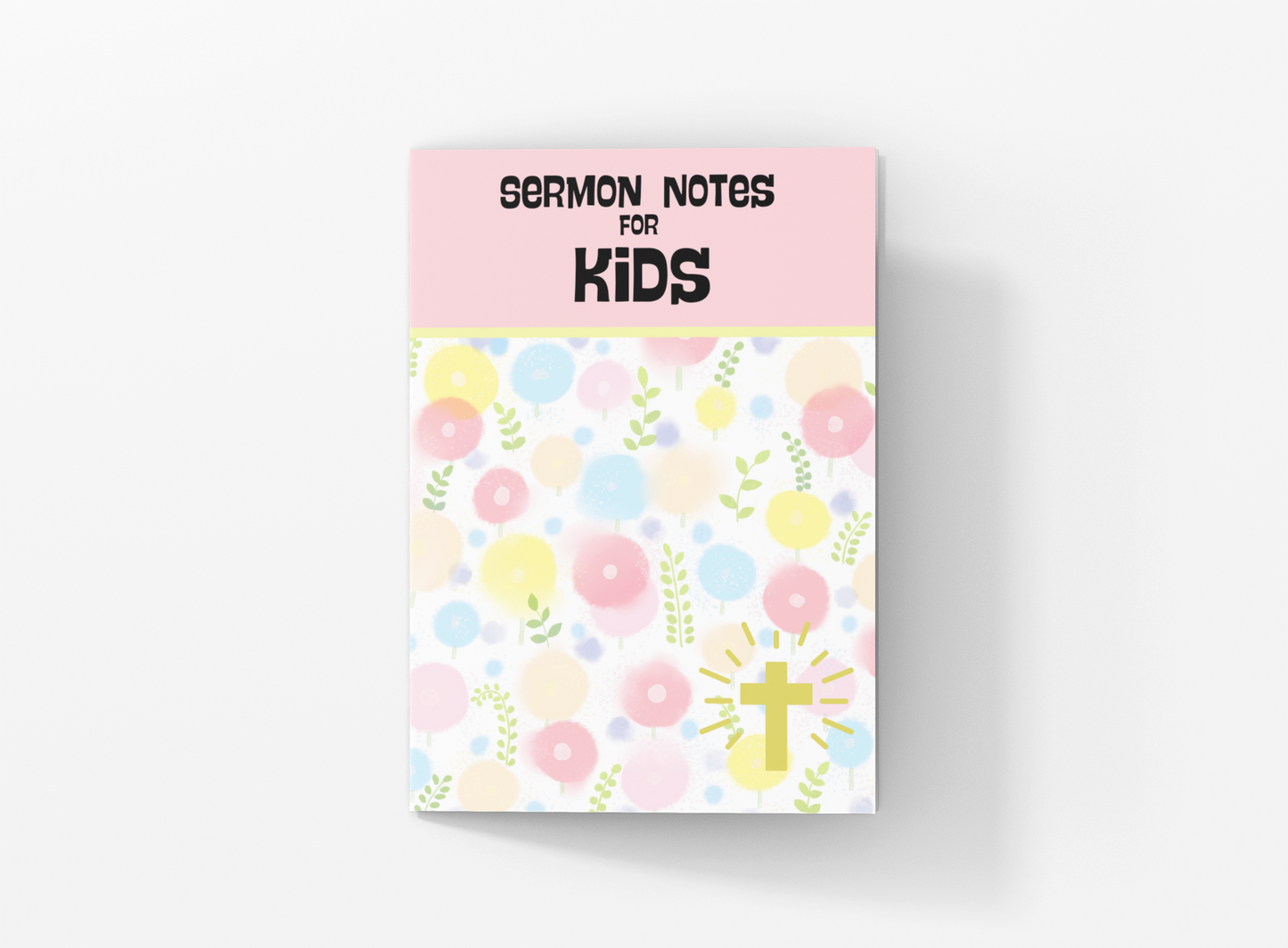 Sermon Notes Notebook For Kids Church Notebook Gift for Bible Study Notebook for Girls Note Taking for Christian Young Ladies