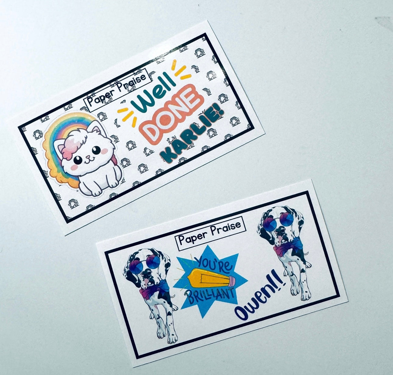 Paper Praise Cards