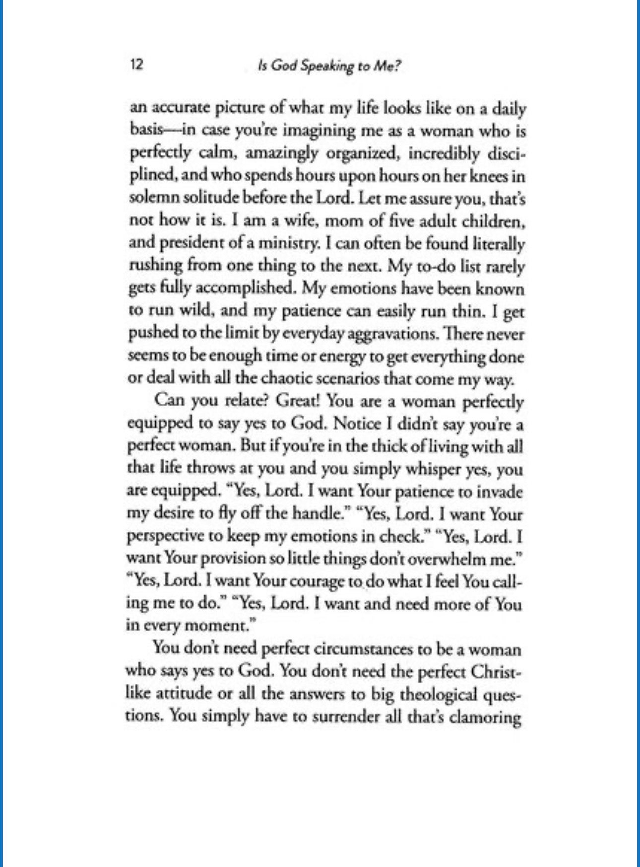 Is God Speaking to Me?: How to Discern His Voice and Direction
BY: LYSA TERKEURST (Pocket Size 4x6)