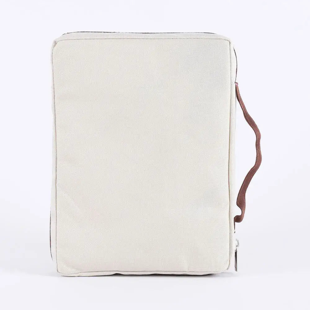 Canvas Bible Cover - Isaiah 40:8 Wildflowers - L