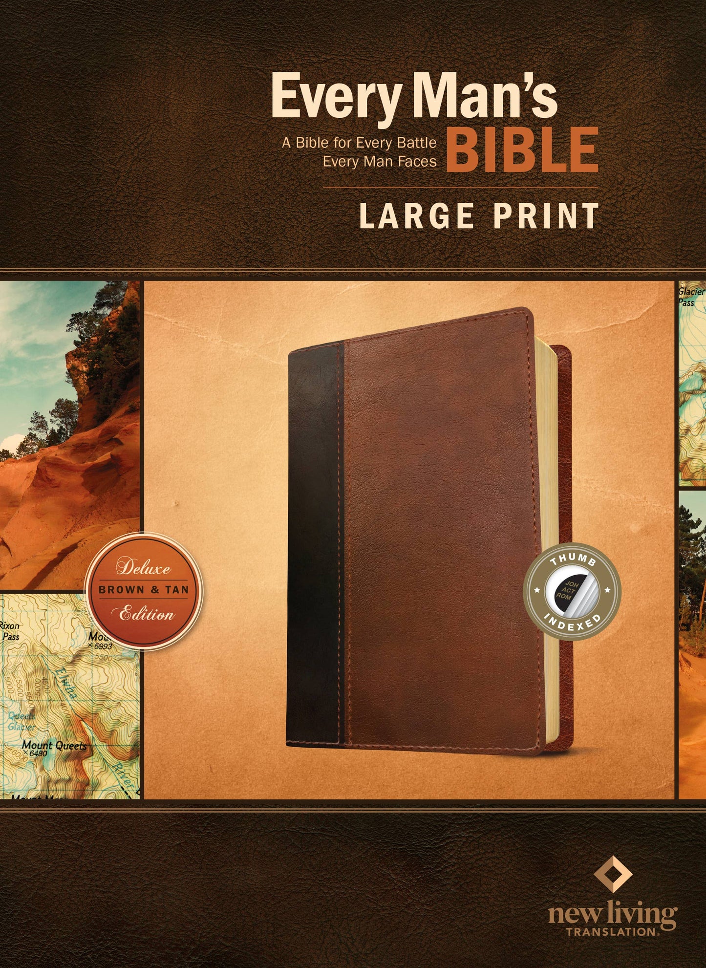 Every Man's Bible NLT, Large Print