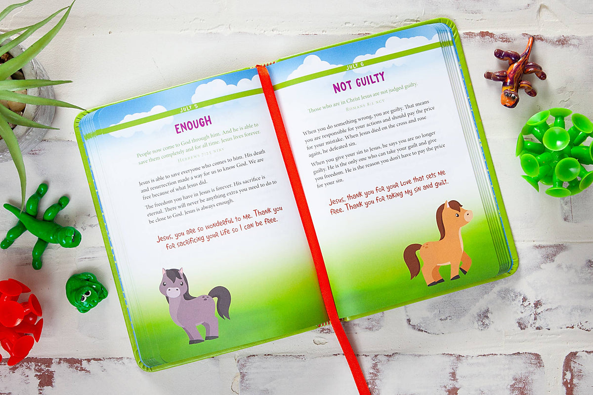 Jesus First for Kids (Daily Devotional, Back to School Gift)