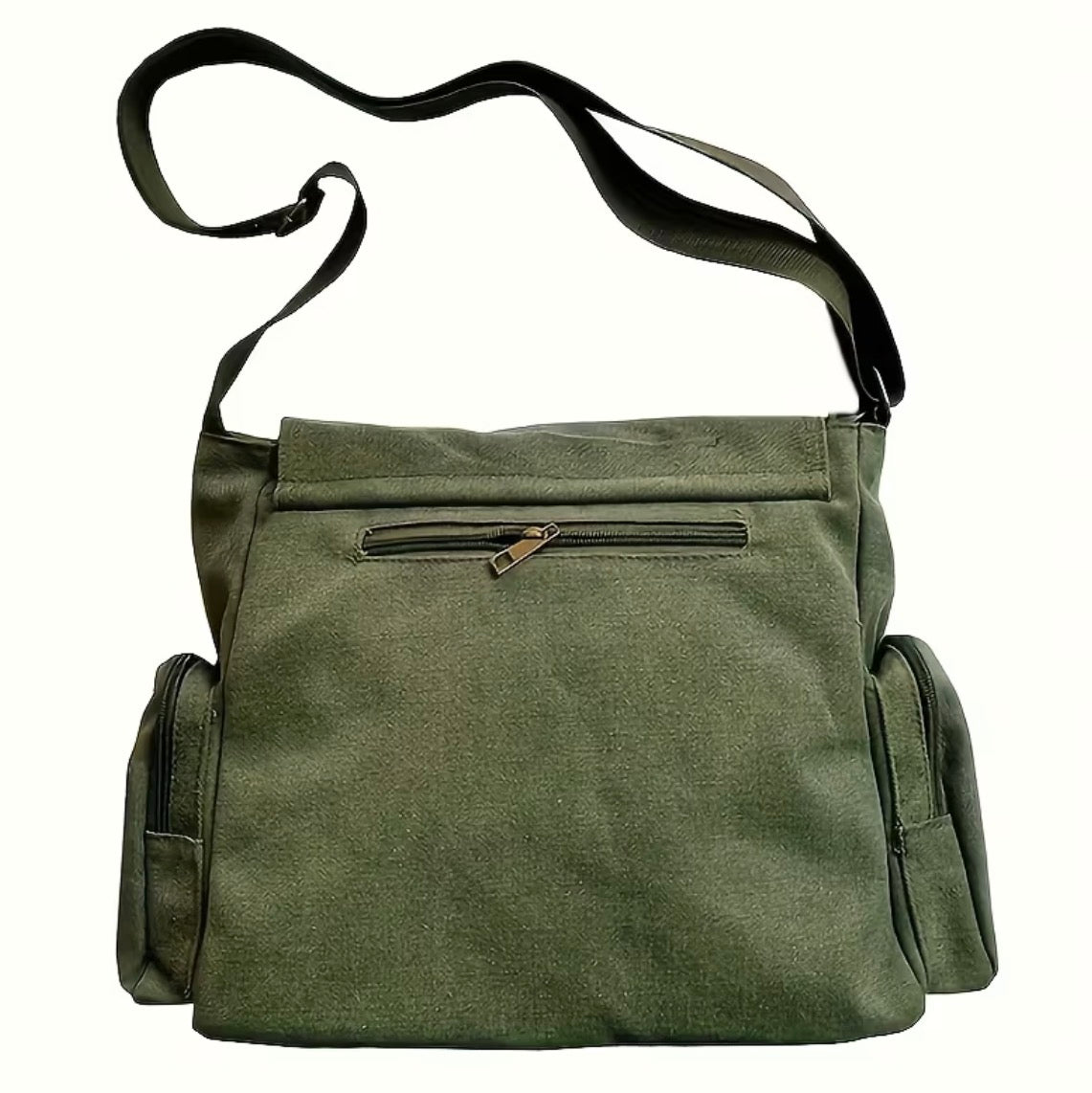 Psalm 91 Canvas Crossbody Tote Bag